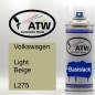 Preview: Volkswagen, Light Beige, L275: 400ml Sprühdose, von ATW Autoteile West.